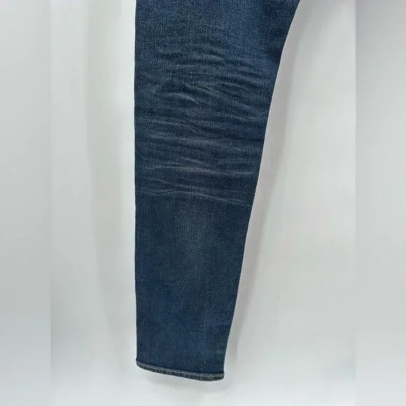 Ovadia New York 001 Skinny Dark Wash Blue Jeans Size 34x33 $250 NWT (A4) - Picture 5 of 11